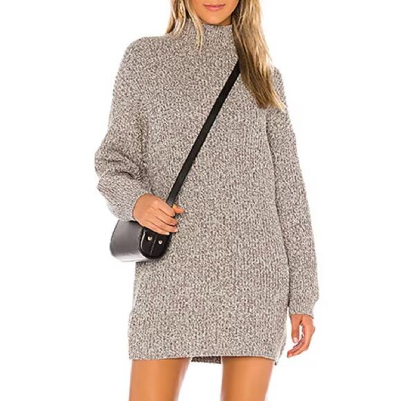 Tularosa Djuna Sweater Dress Gray sz S - Picture 1 of 12
